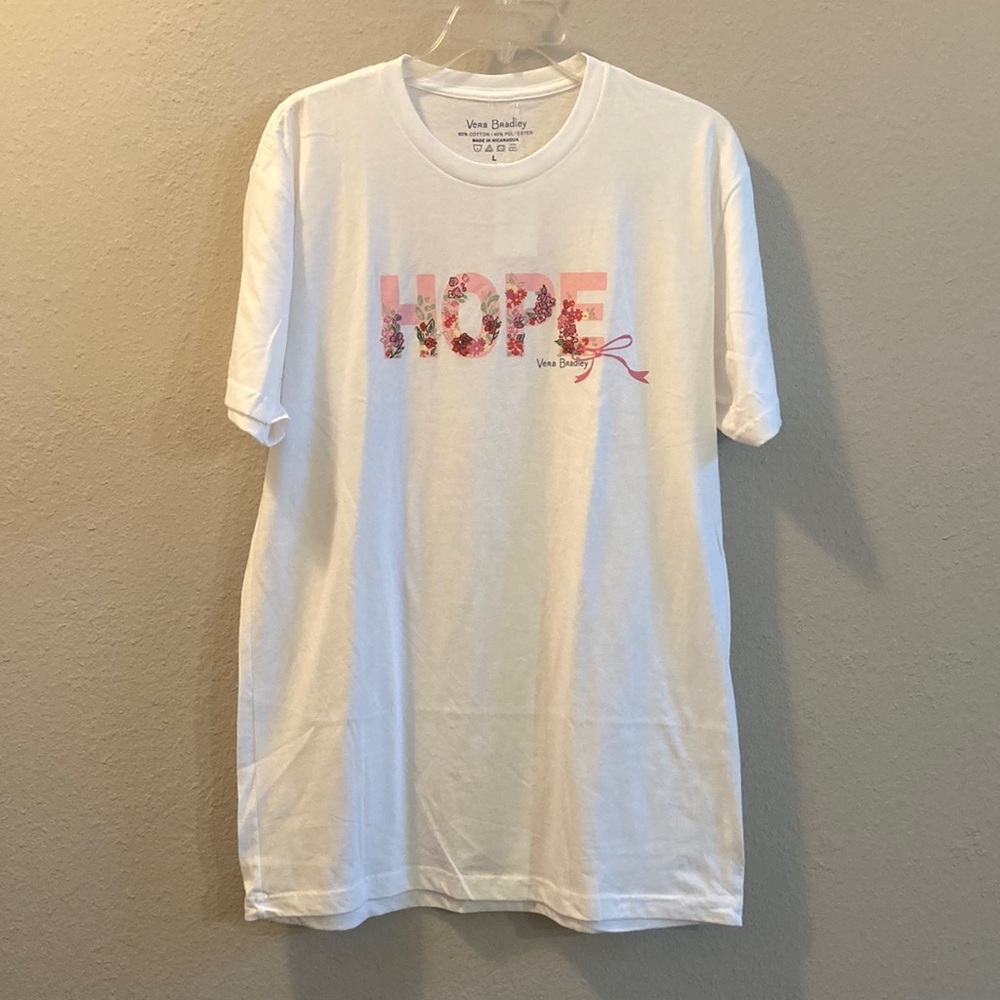 ThredUP: Vera Bradley Women’s Inspirational Floral Hope T-Shirt Top